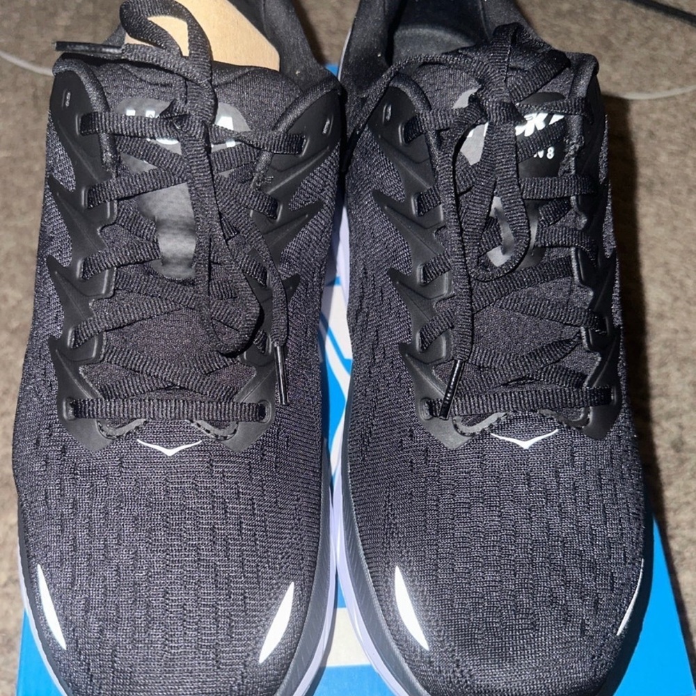 Hoka Black Athletic Running Shoes